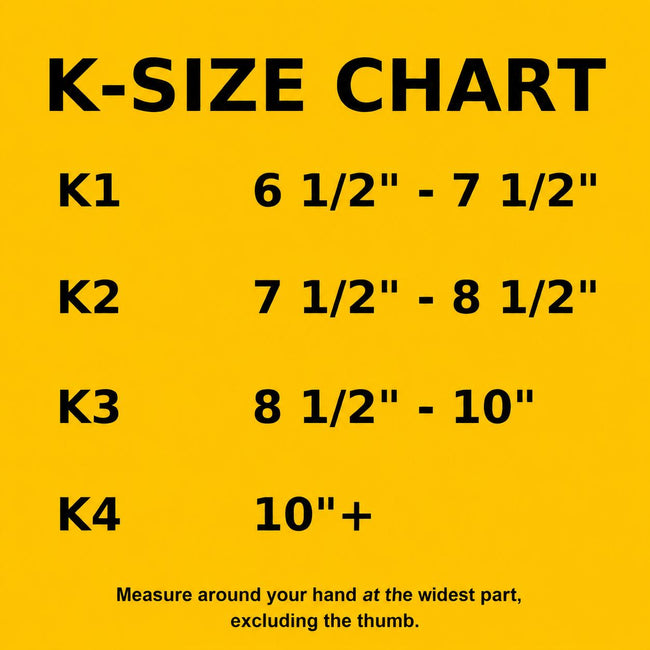 Isolation harness size chart