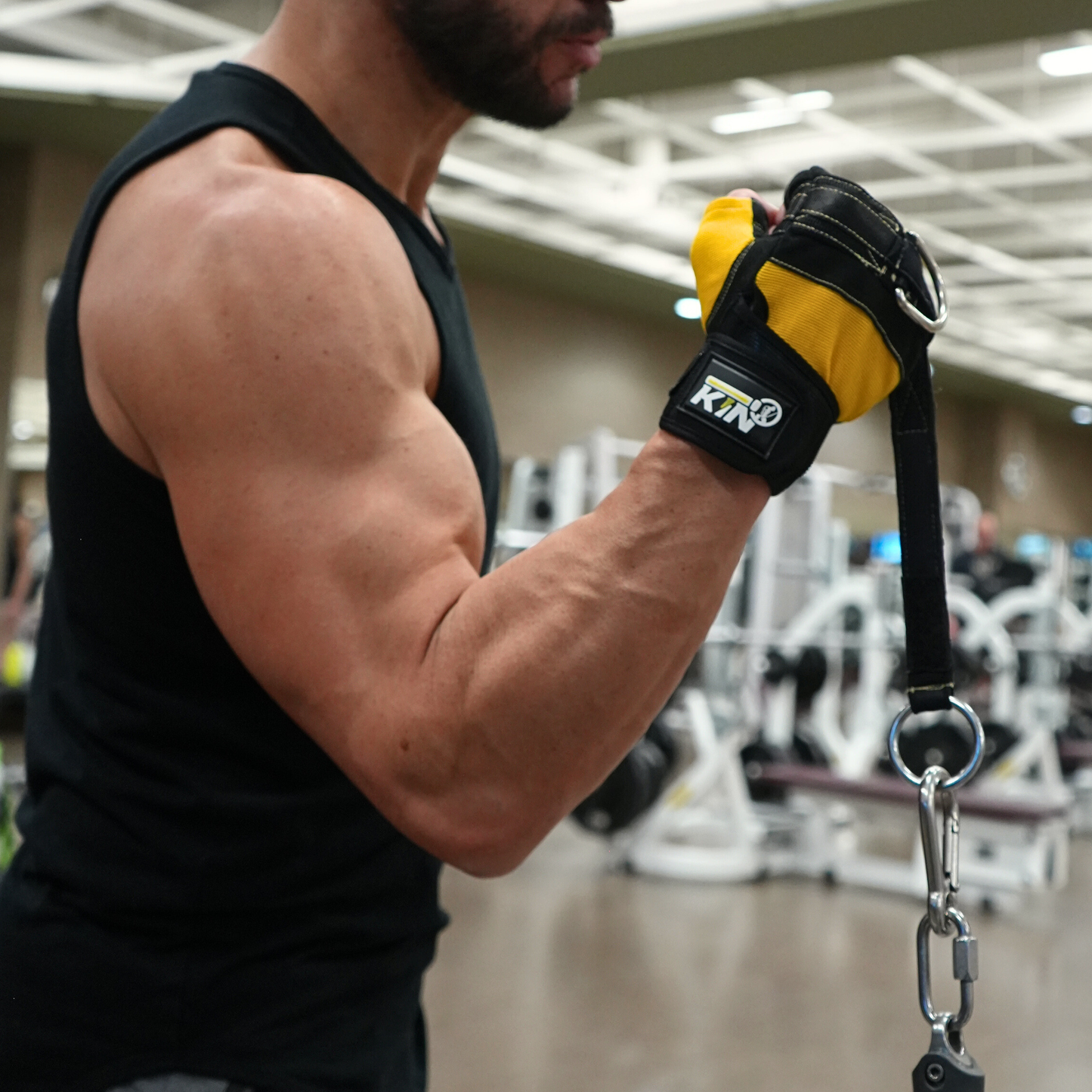 KIN Isolation Harness™ Bypass Grip Fatigue -Unlock FULL muscle recruitment
