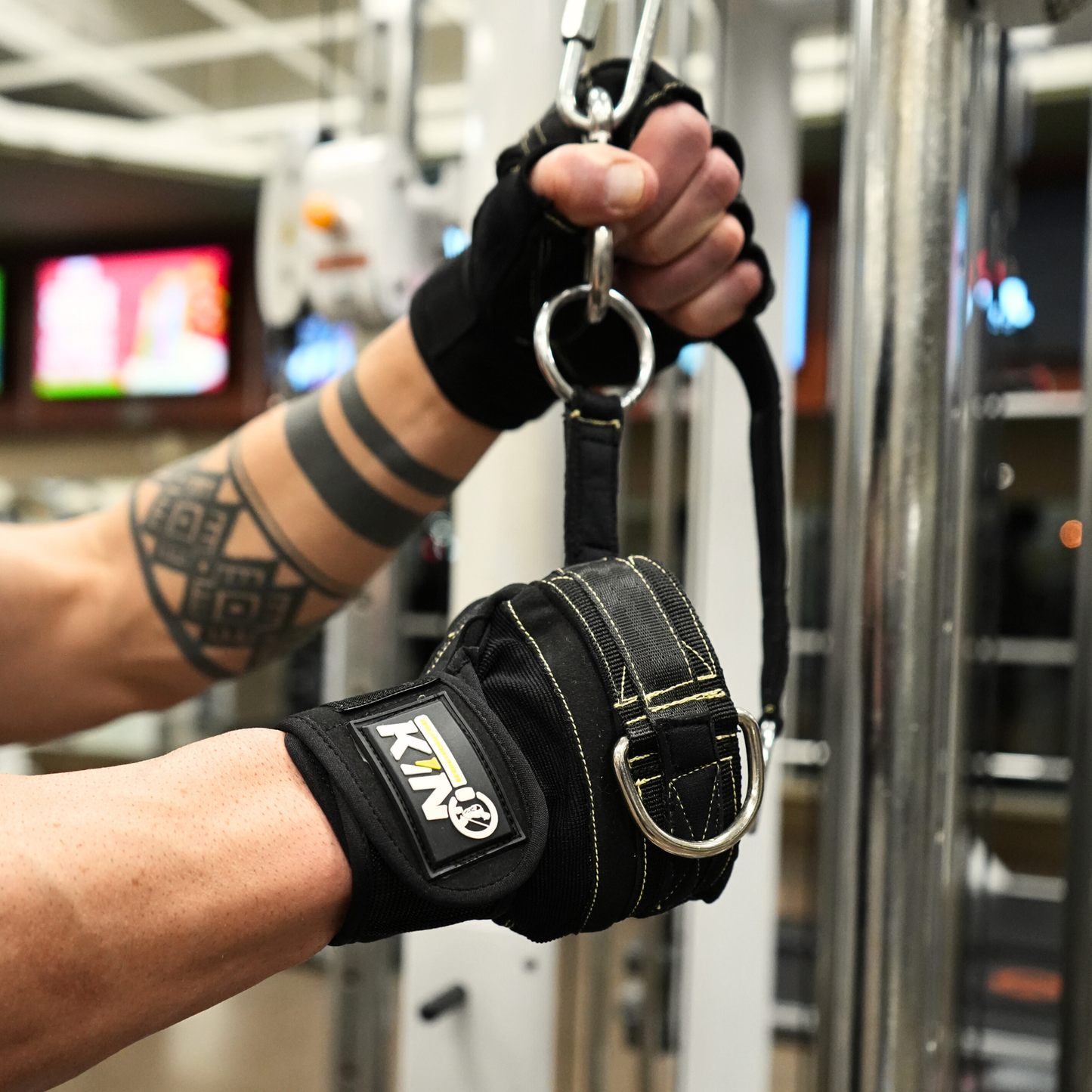 KIN Isolation Harness™ Bypass Grip Fatigue -Unlock FULL muscle recruitment